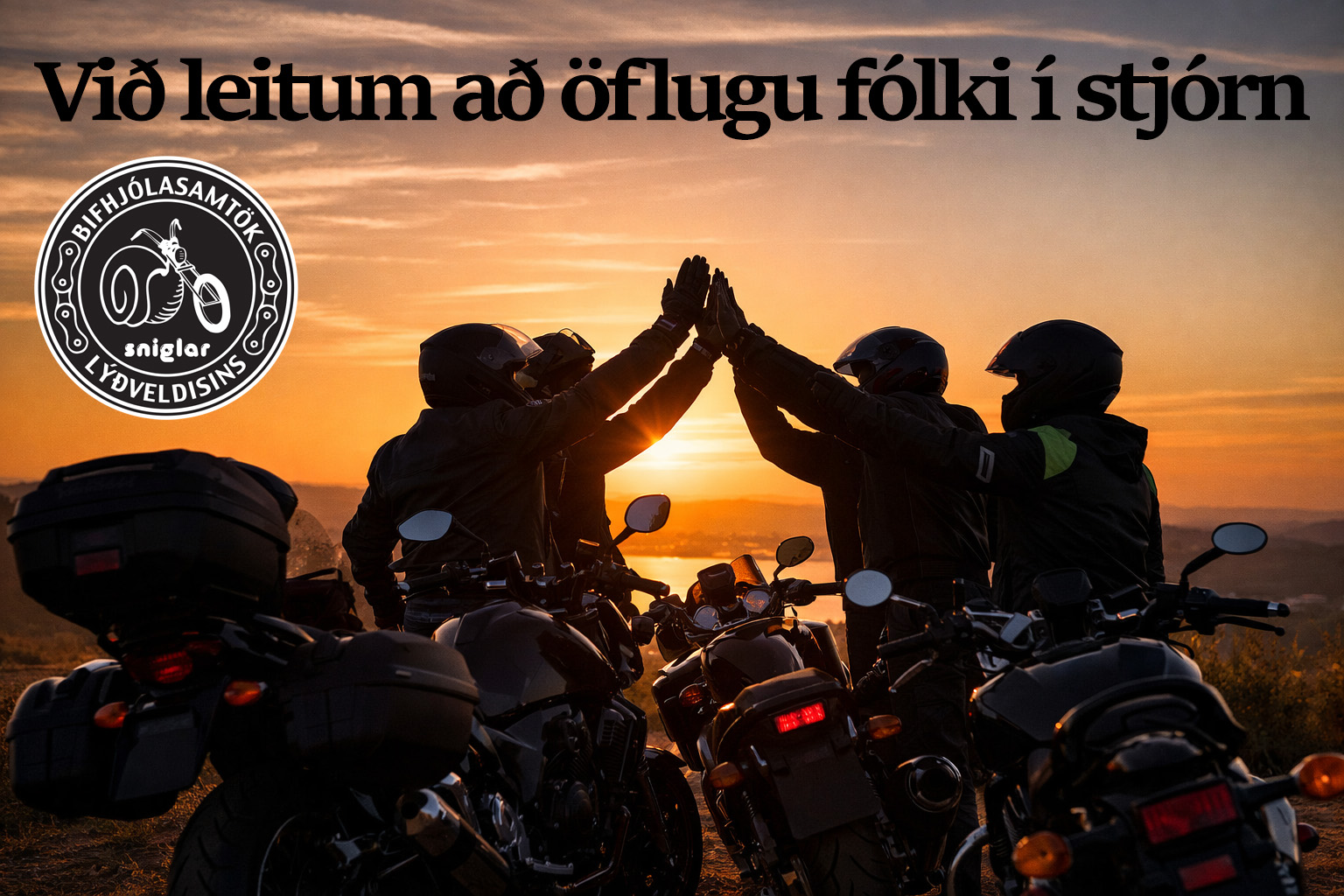 Við leitum að öflugu fólki í stjórn